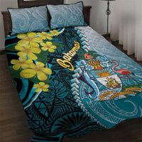 The Bahamas Quilt Bed Set Bahamian Buttercup Polynesian Pattern