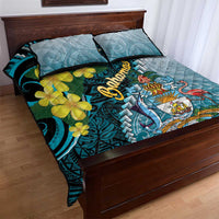 The Bahamas Quilt Bed Set Bahamian Buttercup Polynesian Pattern