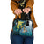 The Bahamas Shoulder Handbag Bahamian Buttercup Polynesian Pattern