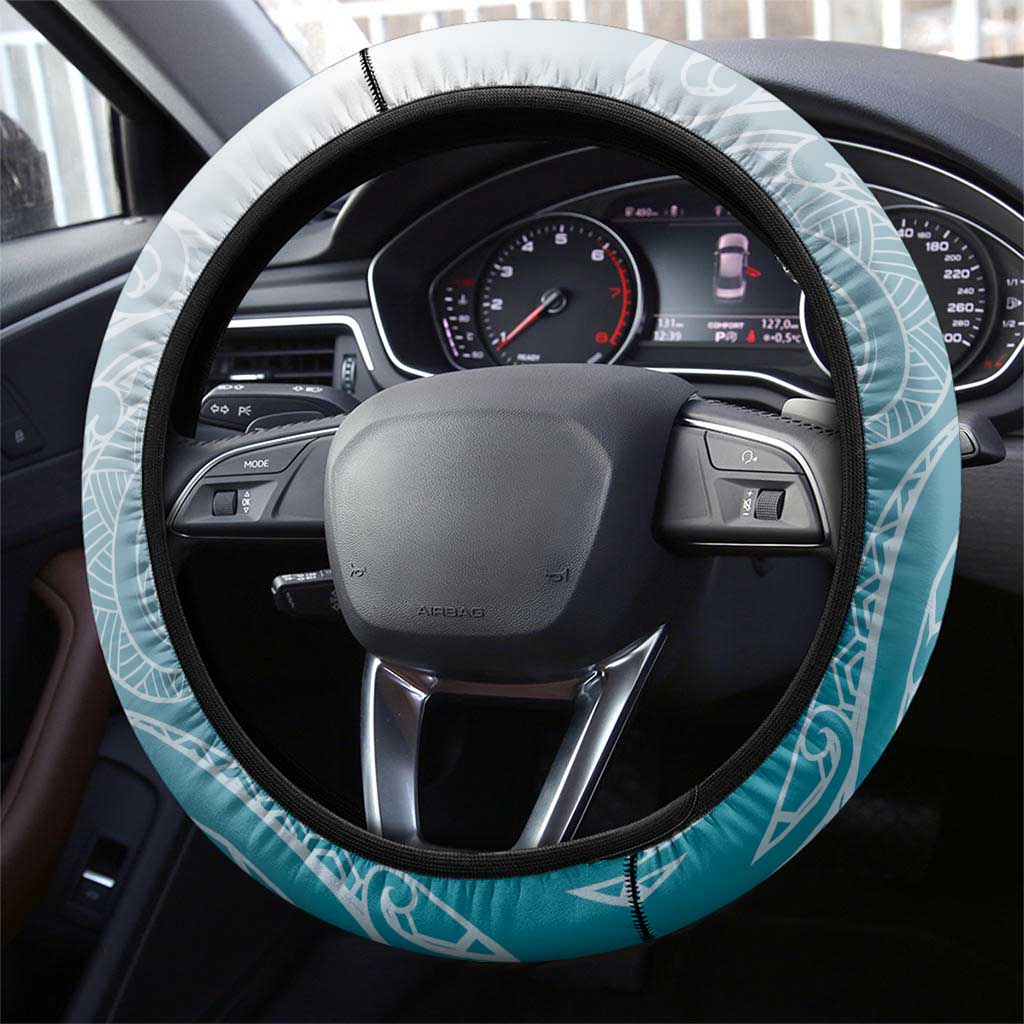 The Bahamas Steering Wheel Cover Bahamian Buttercup Polynesian Pattern