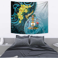 The Bahamas Tapestry Bahamian Buttercup Polynesian Pattern