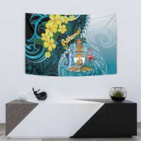 The Bahamas Tapestry Bahamian Buttercup Polynesian Pattern