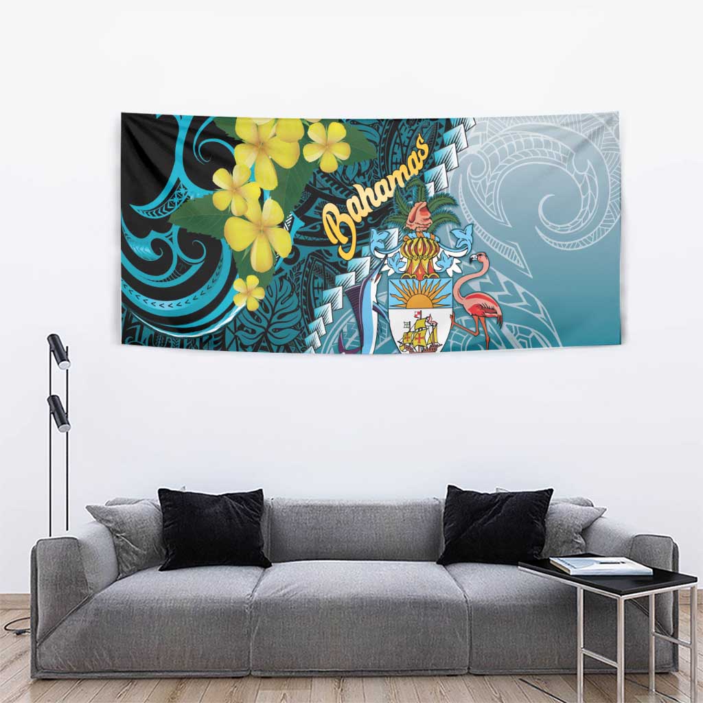 The Bahamas Tapestry Bahamian Buttercup Polynesian Pattern