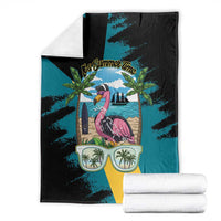 The Bahamas Flamingo Blanket It's Summer Time