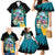 The Bahamas Flamingo Family Matching Mermaid Dress and Hawaiian Shirt It's Summer Time