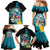 The Bahamas Flamingo Family Matching Mermaid Dress and Hawaiian Shirt It's Summer Time