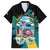 The Bahamas Flamingo Family Matching Summer Maxi Dress and Hawaiian Shirt It's Summer Time