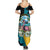 The Bahamas Flamingo Family Matching Summer Maxi Dress and Hawaiian Shirt It's Summer Time