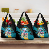 The Bahamas Flamingo Grocery Bag It's Summer Time