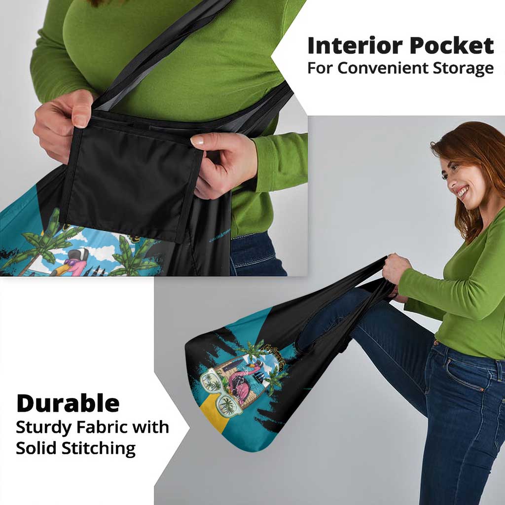 The Bahamas Flamingo Grocery Bag It's Summer Time