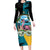 The Bahamas Flamingo Long Sleeve Bodycon Dress It's Summer Time