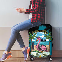 The Bahamas Flamingo Luggage Cover It's Summer Time