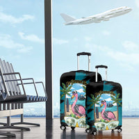The Bahamas Flamingo Luggage Cover It's Summer Time