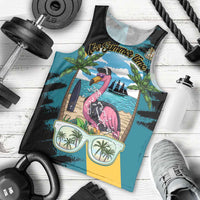 The Bahamas Flamingo Men Tank Top It's Summer Time