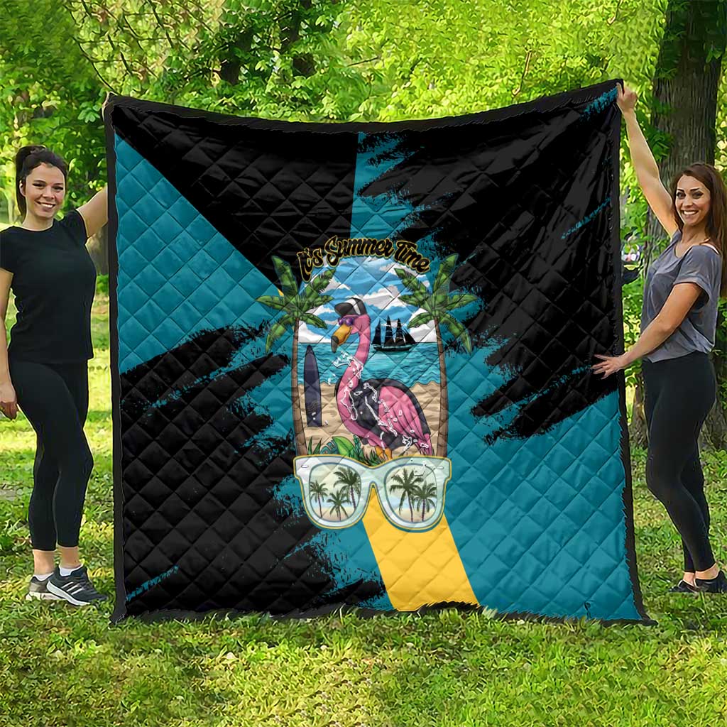 The Bahamas Flamingo Quilt It's Summer Time