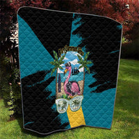 The Bahamas Flamingo Quilt It's Summer Time