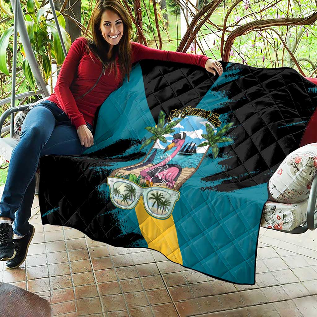 The Bahamas Flamingo Quilt It's Summer Time