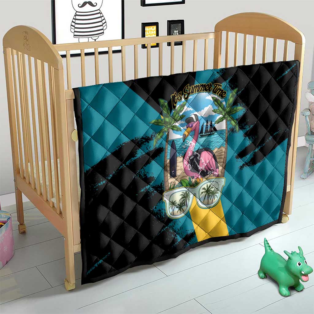 The Bahamas Flamingo Quilt It's Summer Time