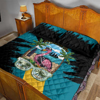 The Bahamas Flamingo Quilt Bed Set It's Summer Time