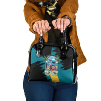 The Bahamas Flamingo Shoulder Handbag It's Summer Time