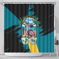 The Bahamas Flamingo Shower Curtain It's Summer Time