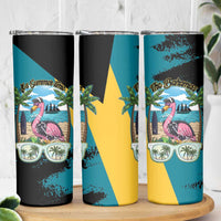 The Bahamas Flamingo Skinny Tumbler It's Summer Time