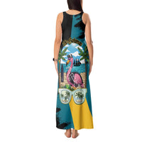 The Bahamas Flamingo Tank Maxi Dress It's Summer Time