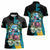 The Bahamas Flamingo Women Polo Shirt It's Summer Time
