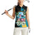 The Bahamas Flamingo Women Sleeveless Polo Shirt It's Summer Time