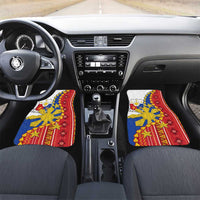 Philippines Independence Day Car Mats Pilipinas Sun Stars Igorot Pattern