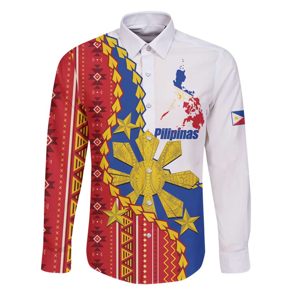 Philippines Independence Day Family Matching Mermaid Dress and Hawaiian Shirt Pilipinas Sun Stars Igorot Pattern
