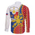 Philippines Independence Day Family Matching Summer Maxi Dress and Hawaiian Shirt Pilipinas Sun Stars Igorot Pattern