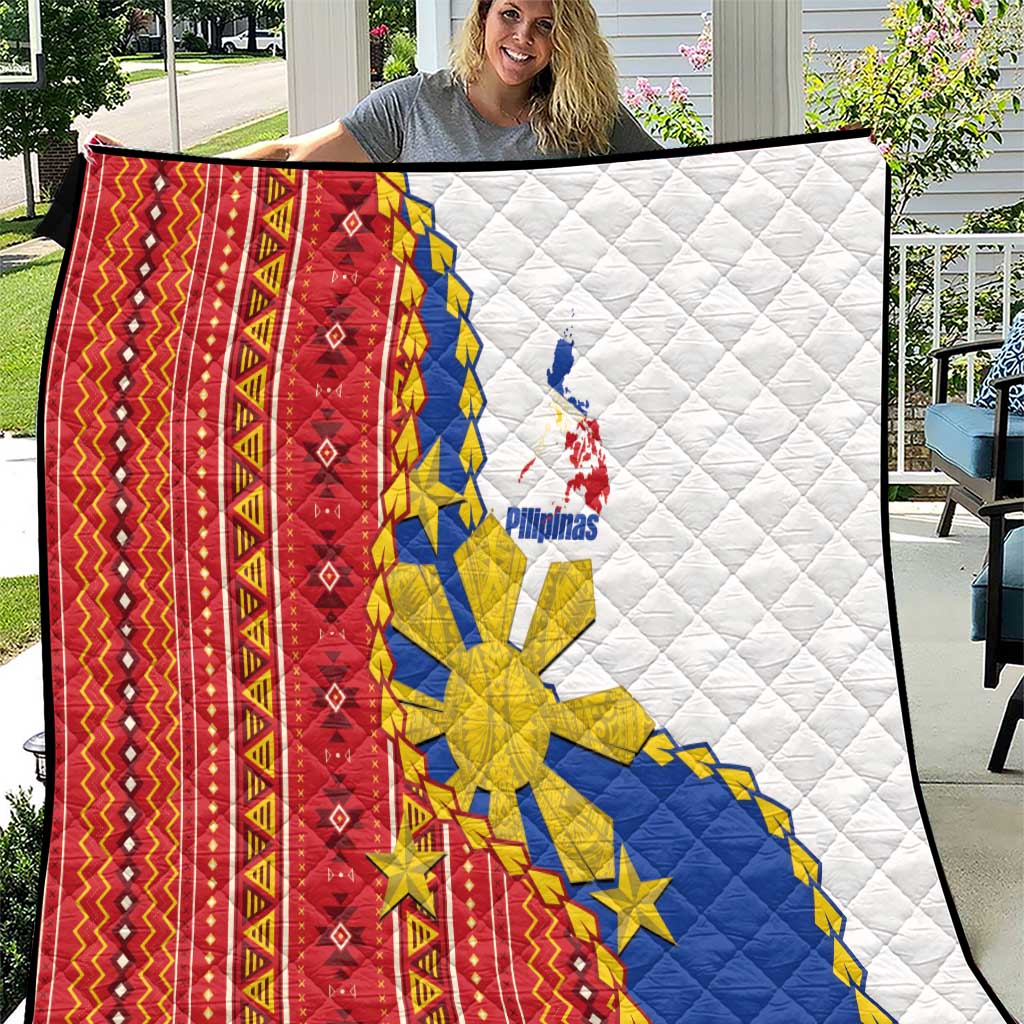 Philippines Independence Day Quilt Pilipinas Sun Stars Igorot Pattern