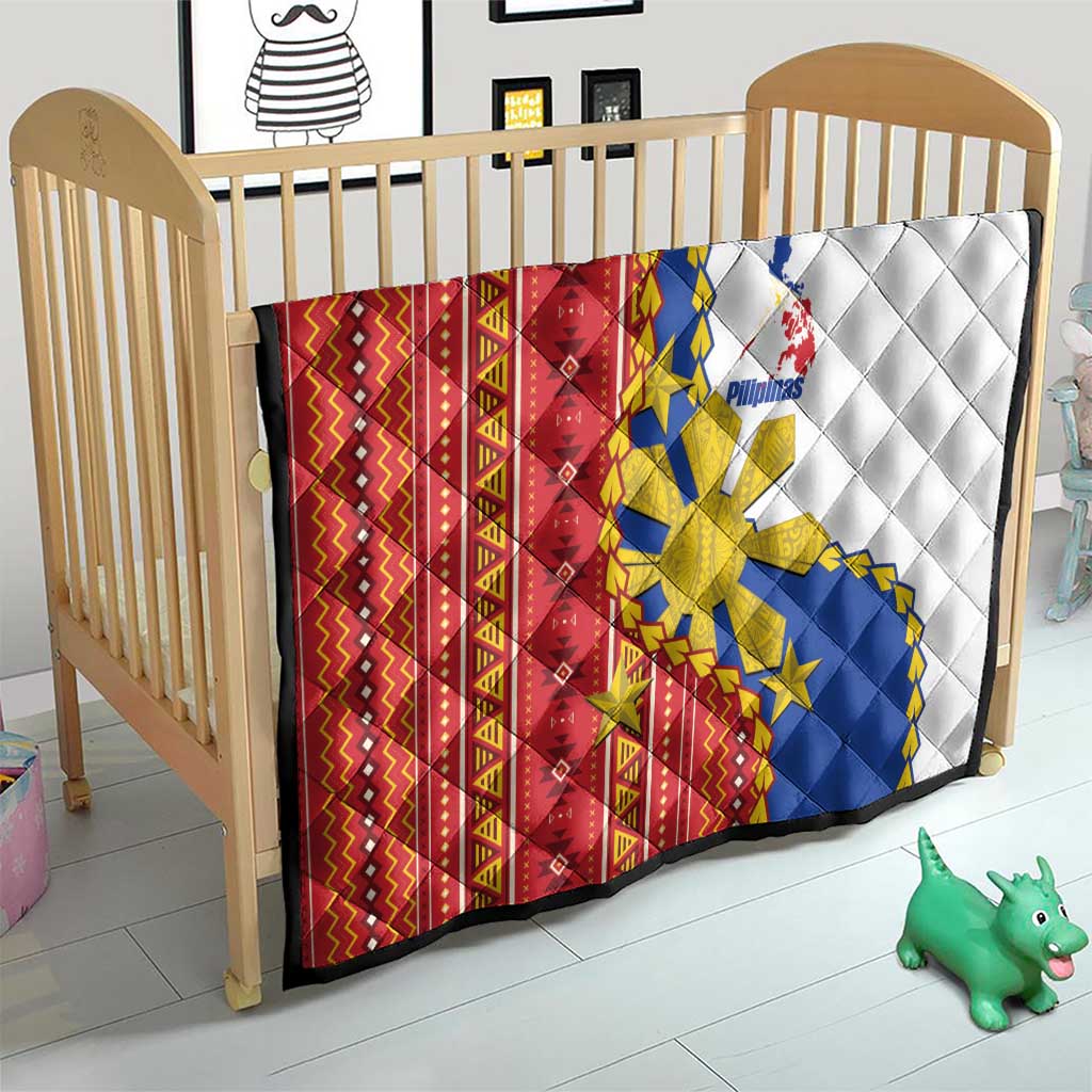 Philippines Independence Day Quilt Pilipinas Sun Stars Igorot Pattern
