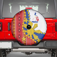 Philippines Independence Day Spare Tire Cover Pilipinas Sun Stars Igorot Pattern