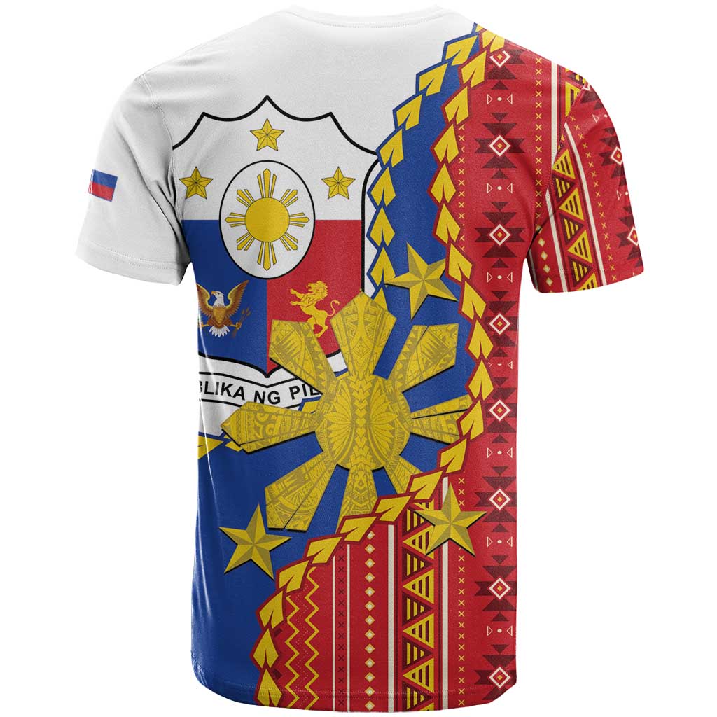 Philippines Independence Day T Shirt Pilipinas Sun Stars Igorot Pattern