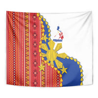 Philippines Independence Day Tapestry Pilipinas Sun Stars Igorot Pattern