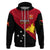 Papua New Guinea Football Hoodie Go PNG Polynesian Pattern Sporty Style - Wonder Print Shop