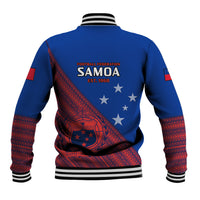 Samoa Football Baseball Jacket Samoan Coat Of Arm Polynesian Sporty Style - Wonder Print Shop