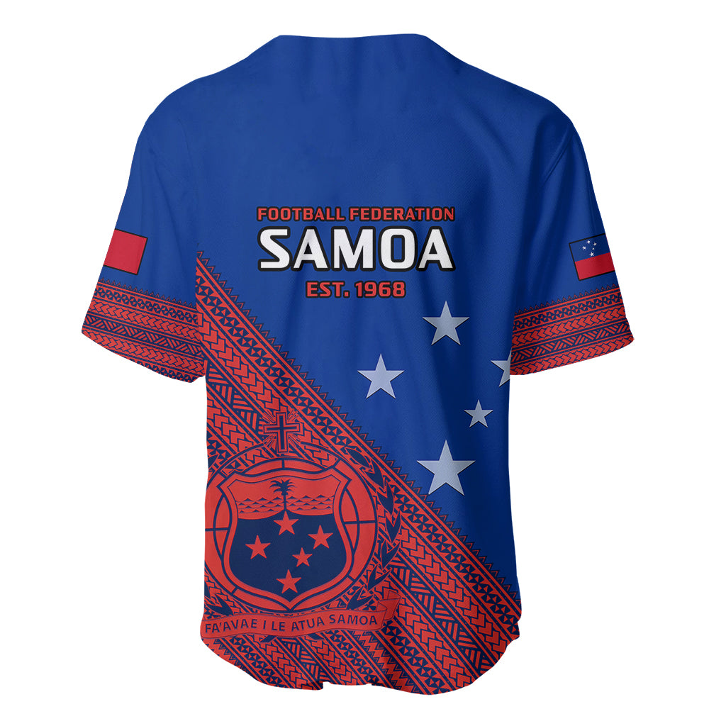 Samoa Football Baseball Jersey Samoan Coat Of Arm Polynesian Sporty Style - Wonder Print Shop