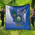 El Salvador Independence Day Quilt 203rd Anniversary Torogoz Bird - Wonder Print Shop