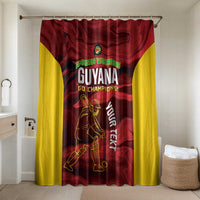 Custom Guyana Cricket Bathroom Set Go Amazon Warriors Marble Pattern - Wonder Print Shop