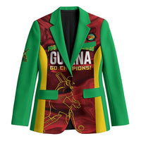 Custom Guyana Cricket Blazer Go Amazon Warriors Marble Pattern - Wonder Print Shop