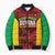 Custom Guyana Cricket Bomber Puffer Jacket Go Amazon Warriors Marble Pattern - Wonder Print Shop