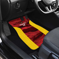 Custom Guyana Cricket Car Mats Go Amazon Warriors Marble Pattern - Wonder Print Shop