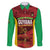Custom Guyana Cricket Family Matching Puletasi and Hawaiian Shirt Go Amazon Warriors Marble Pattern - Wonder Print Shop