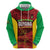 Custom Guyana Cricket Hoodie Go Amazon Warriors Marble Pattern - Wonder Print Shop
