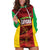 Custom Guyana Cricket Hoodie Dress Go Amazon Warriors Marble Pattern - Wonder Print Shop