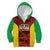 Custom Guyana Cricket Kid Hoodie Go Amazon Warriors Marble Pattern - Wonder Print Shop