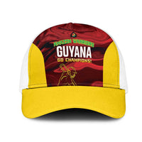 Guyana Cricket Mesh Trucker Cap Go Amazon Warriors Marble Pattern - Wonder Print Shop